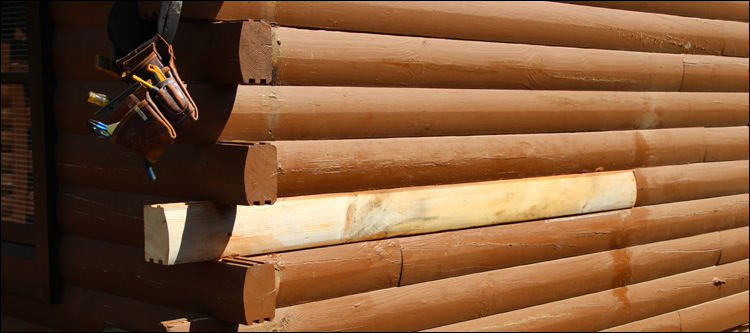 Log Home Damage Repair  Greenville County,  South Carolina