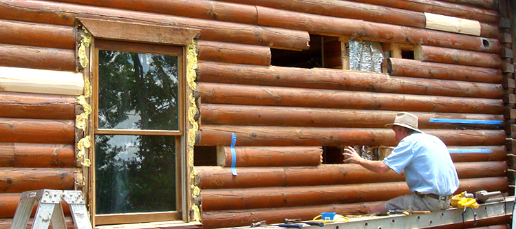 Log Home Repair Greenville County,  South Carolina
